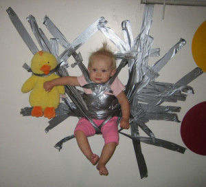 2 Dauct Tape Babysitter